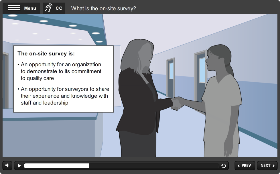 On Site Survey eLearning Preview